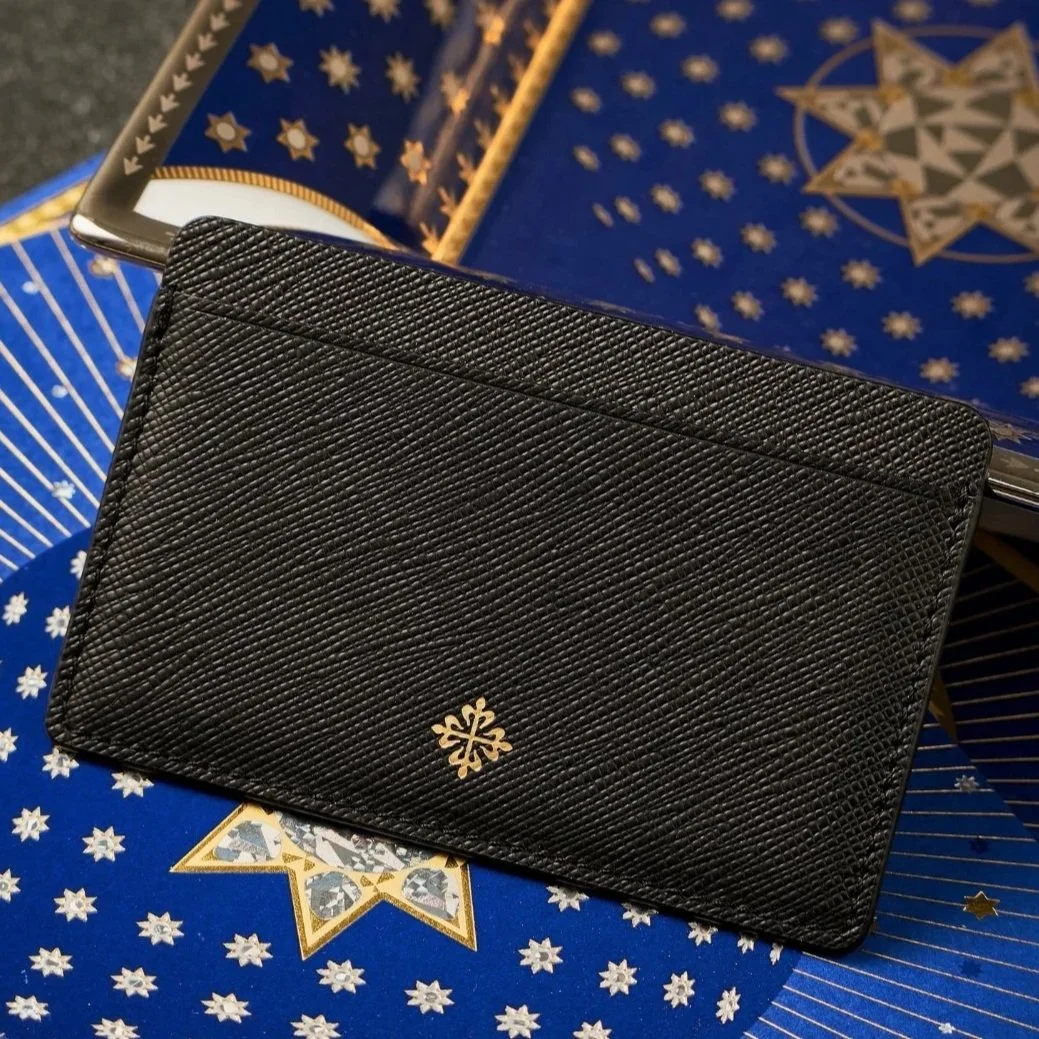 Exclusive Patek Philippe VIP Leather Card Holder | Luxury 3 Pocket